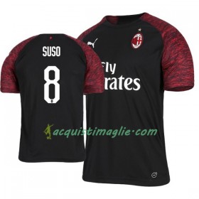 Divisa di Calcio AC Milan Suso 8 Terza 2018/2019